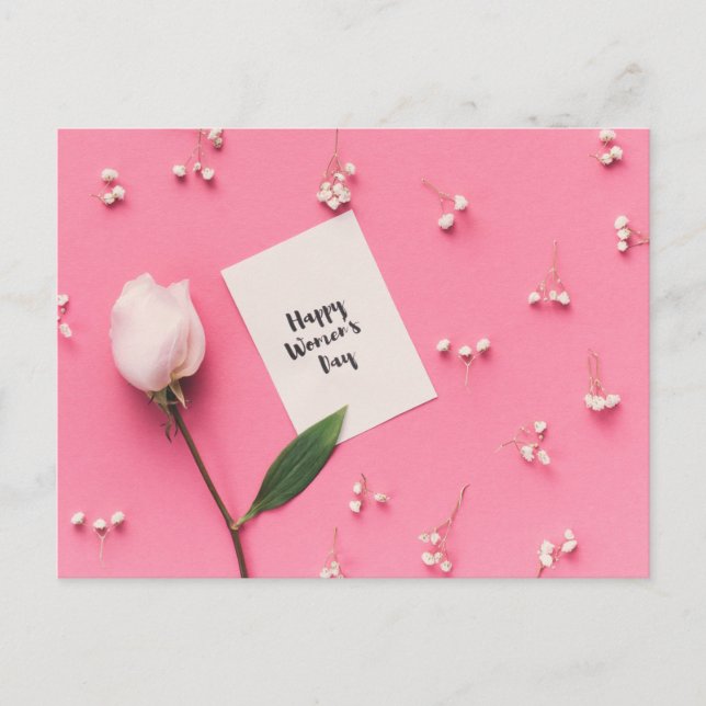 Cartão Postal Dia de as mães Feliz (Frente)