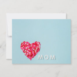 Cartão Postal Dia de as mães Feliz