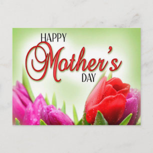 Cartão Postal Dia de as mães Feliz