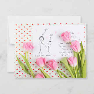 Cartão Postal Dia de as mães Feliz