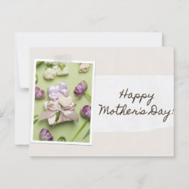Cartão Postal Dia de as mães Feliz