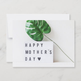 Cartão Postal Dia de as mães Feliz