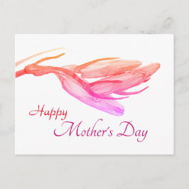 Cartão Postal Dia de as mães Feliz | Cartão-postal Birthday Blue