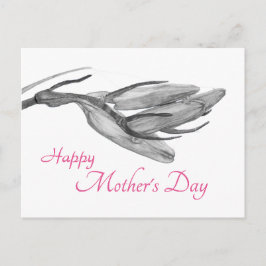 Cartão Postal Dia de as mães Feliz | Cartão-postal Birthday Blue