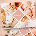 Cartão Postal Dia de as mães feliz de fotos personalizadas moder<br><div class="desc">Esta design simples e moderna é composta por tipografia de serifa e adiciona uma fotografia personalizada.Uma tipografia de Dia de as mães feliz cercada por quatro fotos de sua mãe, mãe, mãe, mãe etc. Este é um presente perfeito para sua mãe no Dia de as mães! Adicione outra foto e...</div>