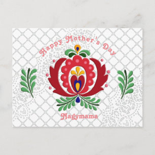 Cartão Postal Dia de as mães Nagymama