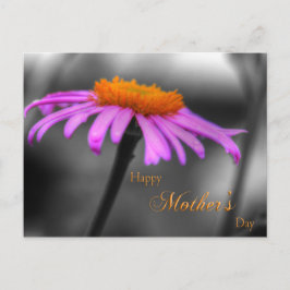 Cartão Postal Dia de as mães Roxo e Conversor Laranja