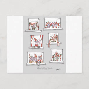 Cartão Postal dia de encontro de cães