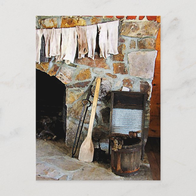 Cartão Postal Dia de Lava (Frente)