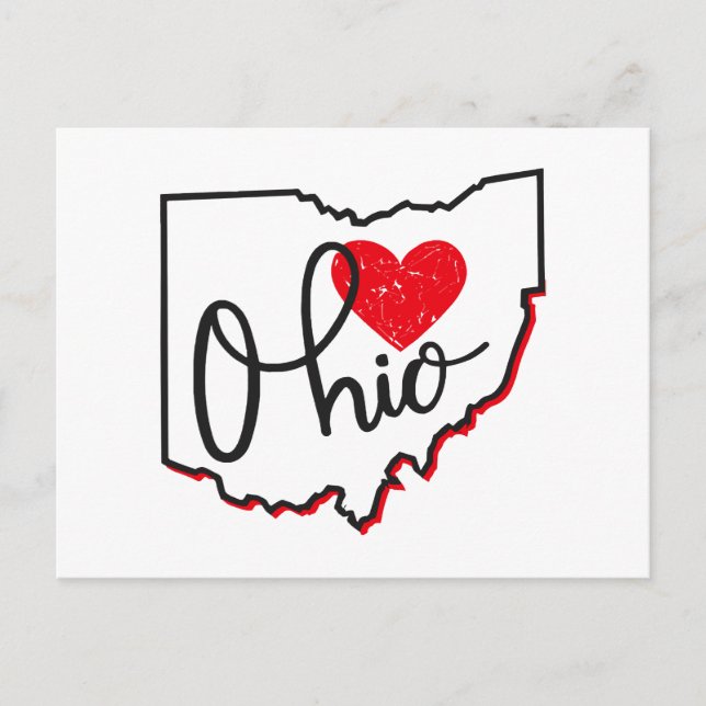 Cartão Postal Dia de Ohio (Frente)