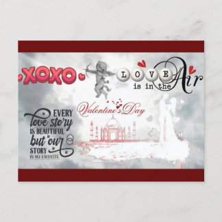 Cartão Postal Dia de os namorados