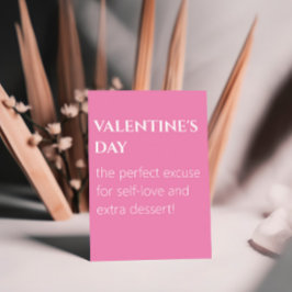 Cartão Postal Dia de os namorados Rosa De Amor Próprio