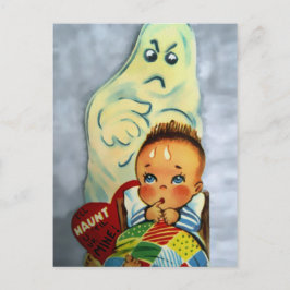 Cartão Postal Dia de os namorados Vintage Creepy