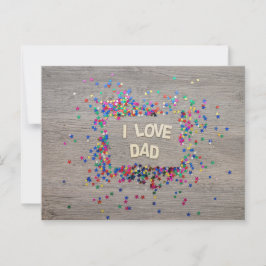 Cartão Postal Dia de os pais Feliz