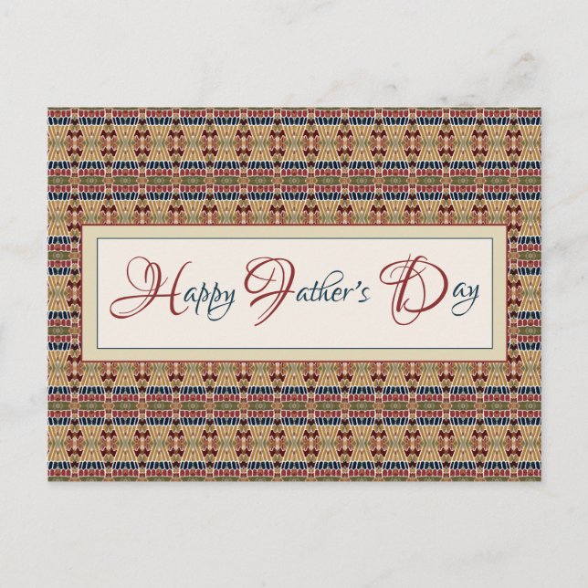 Cartão Postal Dia de os pais Yoskolo (Frente)