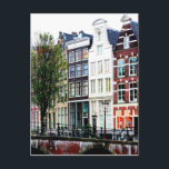 Cartão Postal Dia de Primavera do Canal Rainha de Amsterdã<br><div class="desc">Olá! Espero que goste desta foto que tirei! Sinta-se livre para adicionar seu próprio texto e verifique minhas compras para mais!</div>