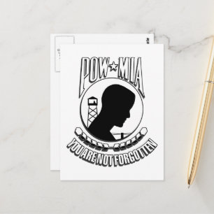 Cartão Postal Dia de reconhecimento de POW/MIA