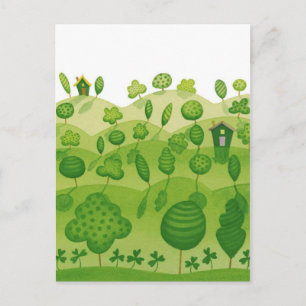 Cartão Postal Dia de São Patrício