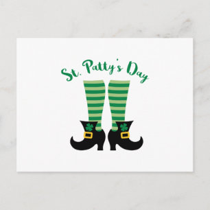 Cartão Postal Dia de St Patty