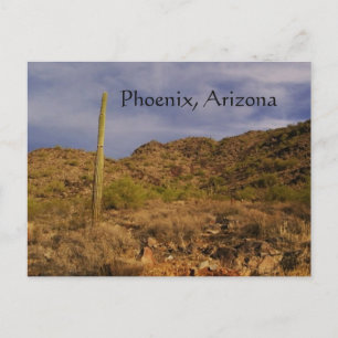 Cartão Postal Dia de tempestade em Phoenix