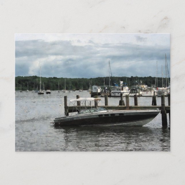 Cartão Postal Dia de Tempestade na TAC de Essex de Porto (Frente)