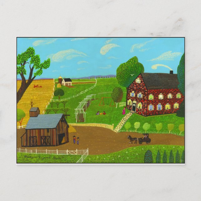 Cartão Postal Dia de Visita (Frente)