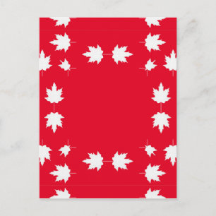 Cartão Postal dia do Canadá