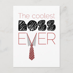 Cartão Postal Dia do Chefe