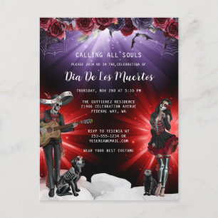 Cartão Postal Dia do Floral Morto