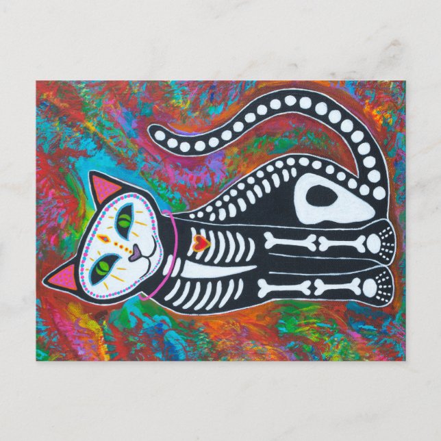 Cartão Postal Dia do Gato Morto II (Frente)