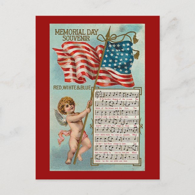 Cartão Postal Dia do Memorial (Frente)