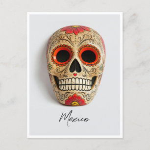 Cartão Postal Dia do México da Máscara Morta
