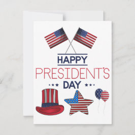 Cartão Postal Dia do Presidente