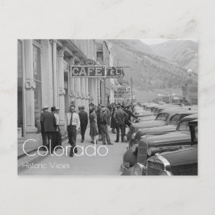 Cartão Postal Dia Do Trabalho Em Silverton, Colorado, 1940