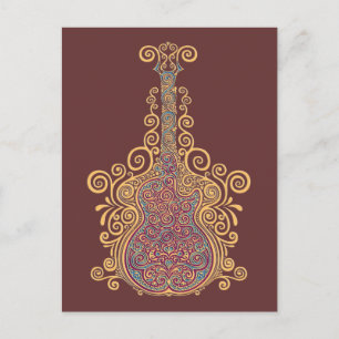 Cartão Postal Dia do Violão Morto