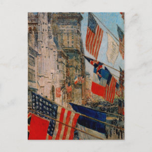 Cartão Postal Dia dos Aliados, maio de 1917