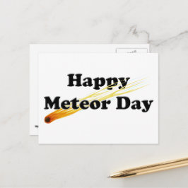 Cartão Postal Dia dos Meteoros