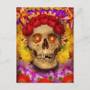 Cartão Postal Dia dos Mortos - Dia de los Muertos