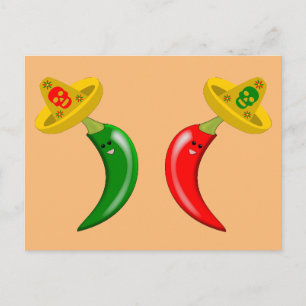 Cartão Postal Dia dos Mortos do Chile Mexicano
