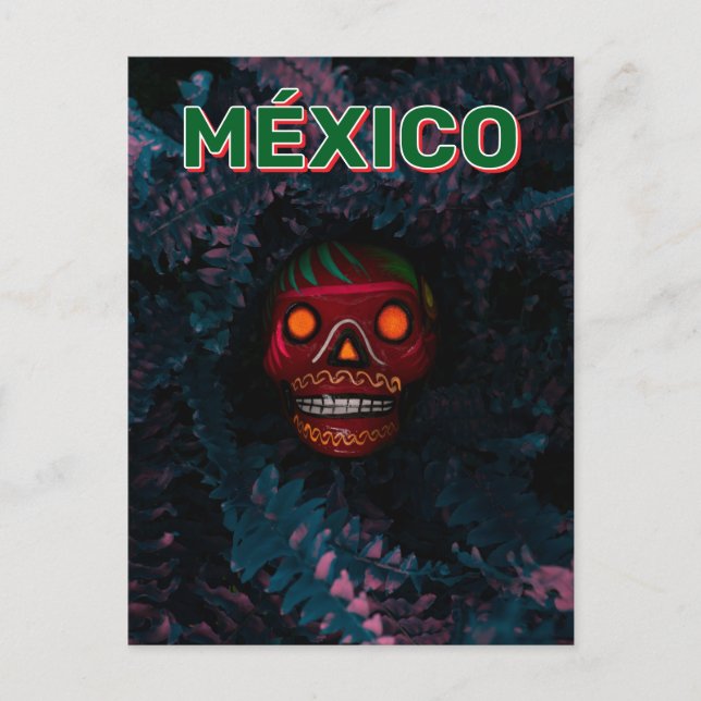 Cartão Postal Dia Dos Mortos México (Frente)