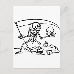 Cartão Postal Dia dos Mortos, México. Cerca de 1951.