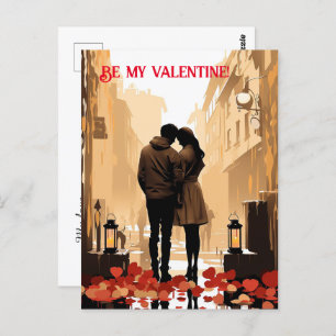 Cartão Postal Dia dos Namorados. Fale do seu amor!