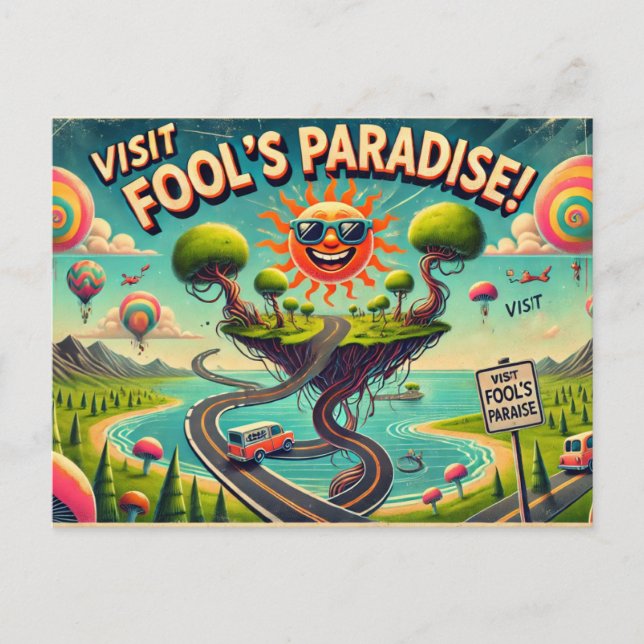 Cartão Postal Dia dos Padrões de Abril, (Frente)