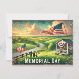 Cartão Postal Dia dos Veteranos