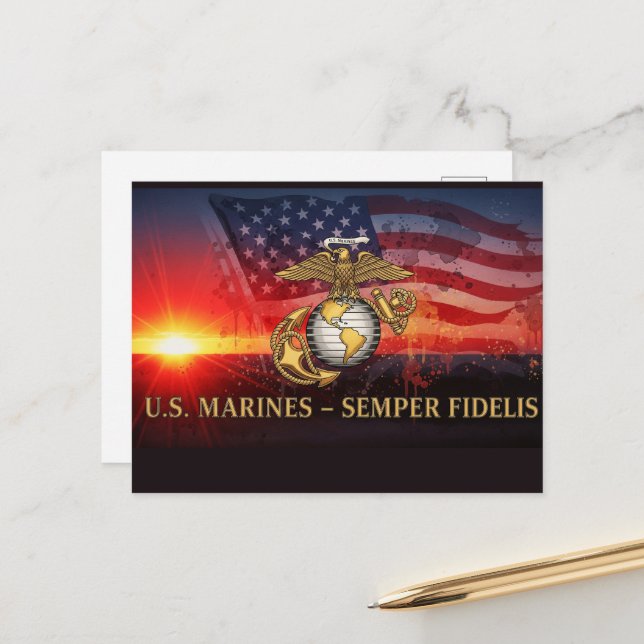 Cartão Postal Dia dos Veteranos - Honrando todos os que serviram (Frente/Verso In Situ)