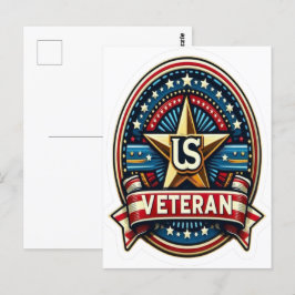Cartão Postal Dia dos Veteranos, Veteranos Dia 2025, Veteranos D