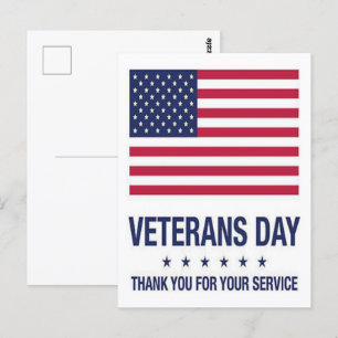 Cartão Postal Dia dos Veteranos, Veteranos Dia 2025, Veteranos D