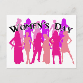 Cartão Postal Dia Internacional da Mulher