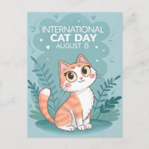 Dia Internacional do Gato Arte de Gato Caprichosa