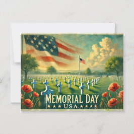 Cartão Postal Dia Memorial (EUA)